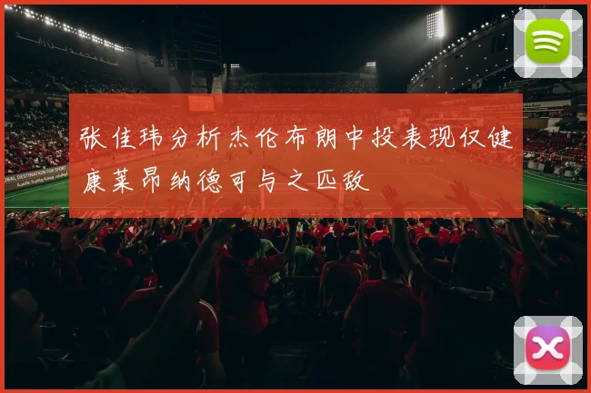 张佳玮分析杰伦布朗中投表现仅健康莱昂纳德可与之匹敌