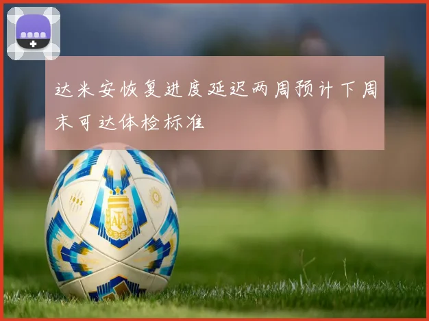 达米安恢复进度延迟两周预计下周末可达体检标准